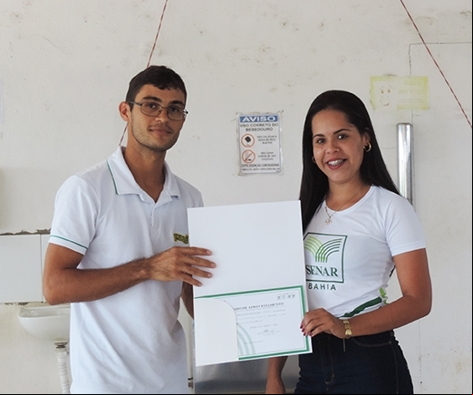 Jovens são formados pelo Senar/SE para o mercado de trabalho Jovens são formados pelo Senar/SE para o mercado de trabalho
