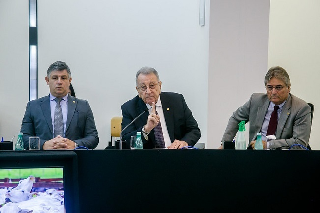 Daniel Carrara, João Martins e Gedeão Pereira