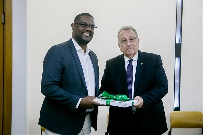 Presidentes da AAPA, Wanderley Ribeiro, e da CNA, João Martins