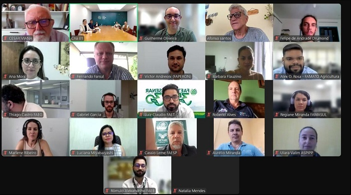 Reunião híbrida foi realizada na terça (28)