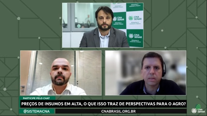 Live precos dos insumos em alta